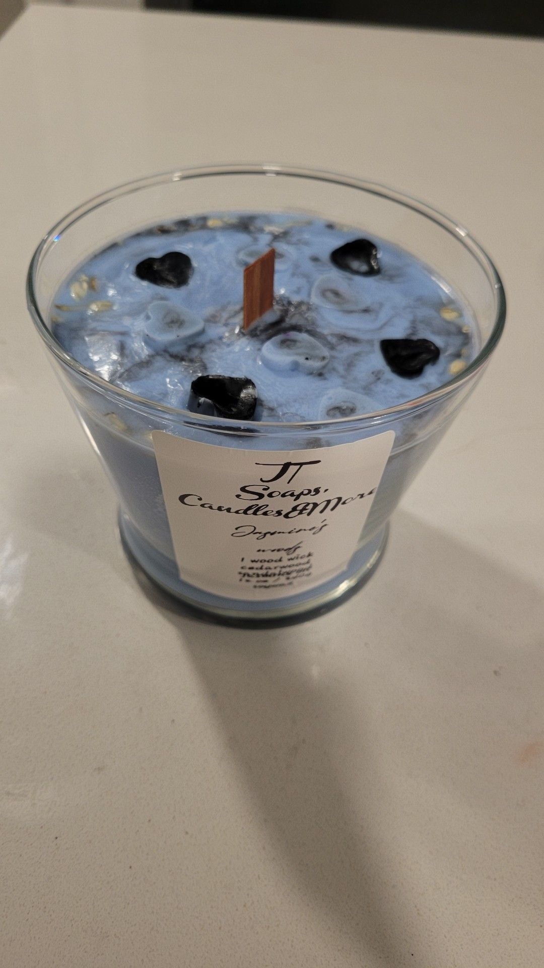 Jasmine's Woods Candle One of a kind soy candle