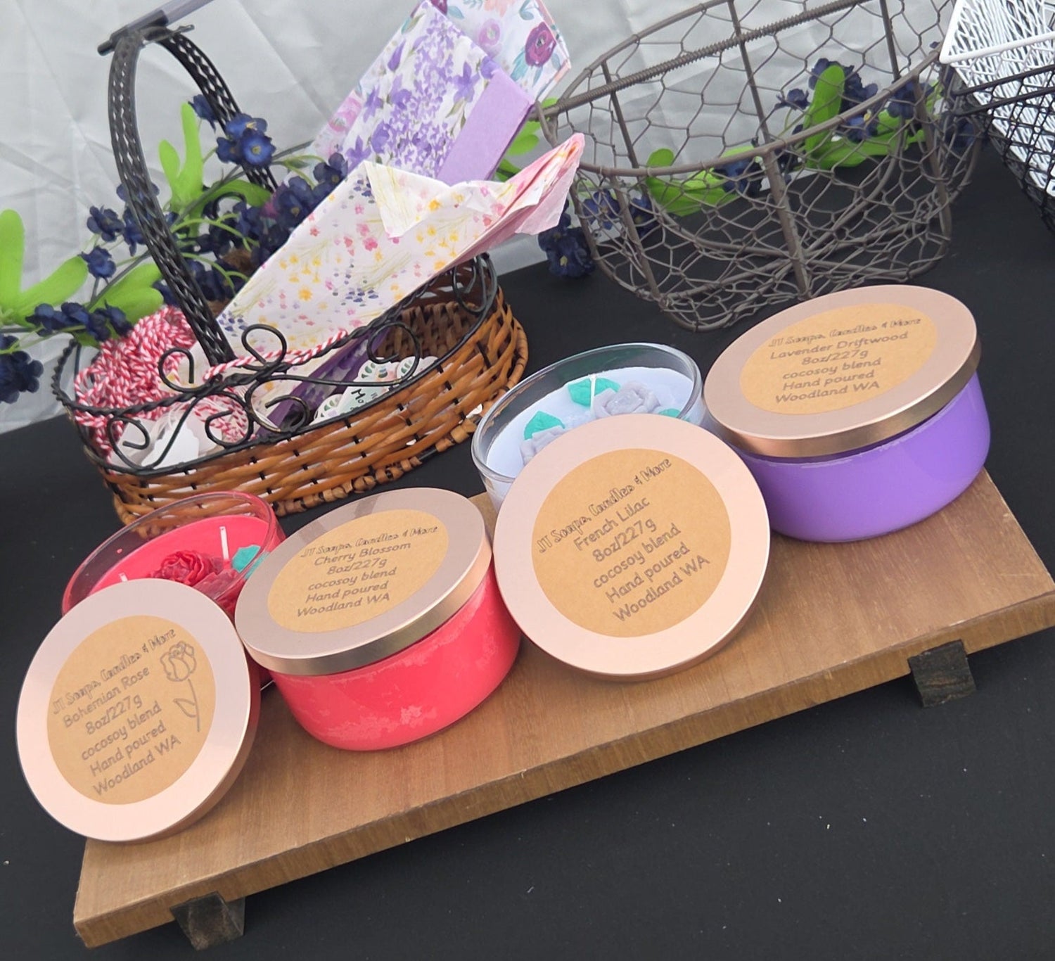 Spring Candle line