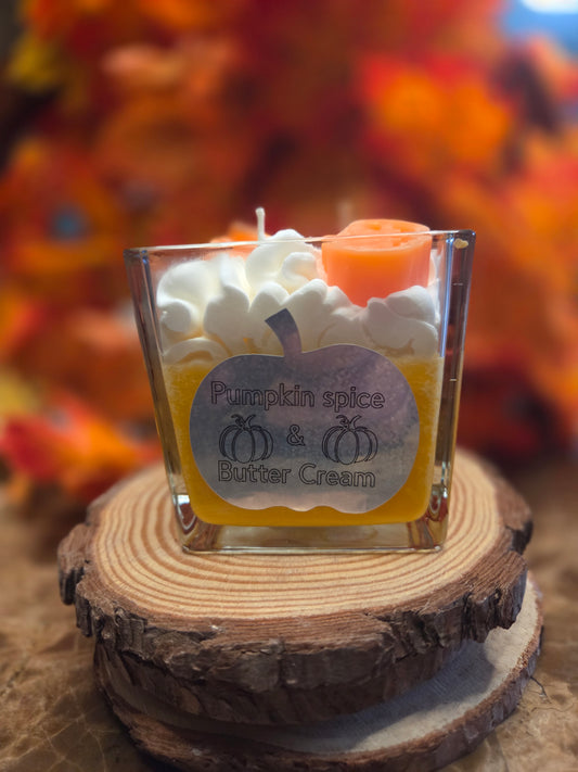Pumpkin spice and buttercream