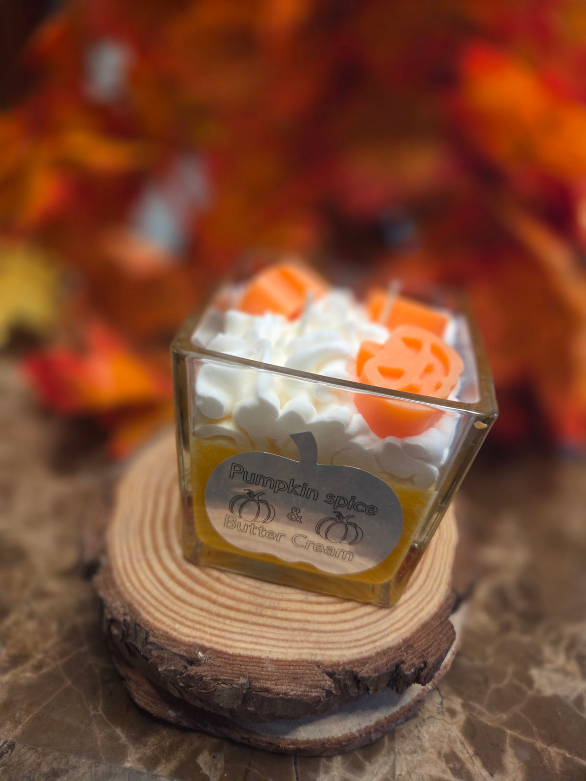 Pumpkin spice and buttercream