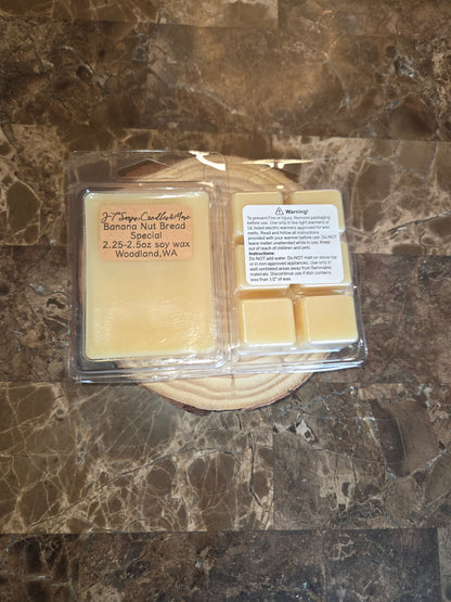 Soy Wax Melts 2.25 to 2.5 oz each