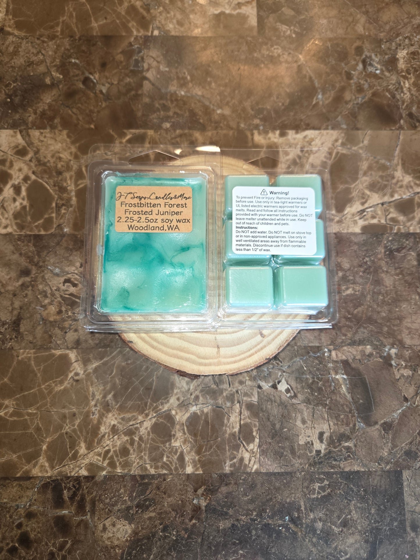 Soy Wax Melts 2.25 to 2.5 oz each