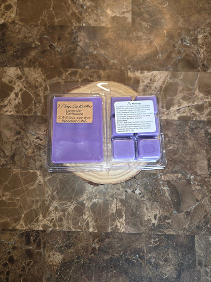 Soy Wax Melts 2.25 to 2.5 oz each