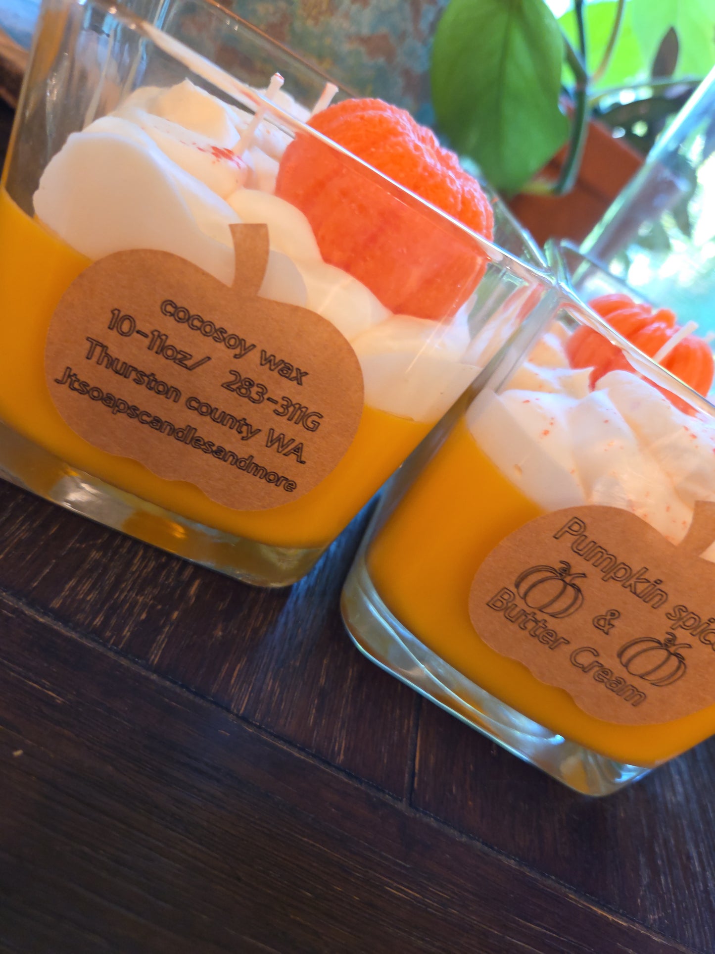 Pumpkin spice and buttercream