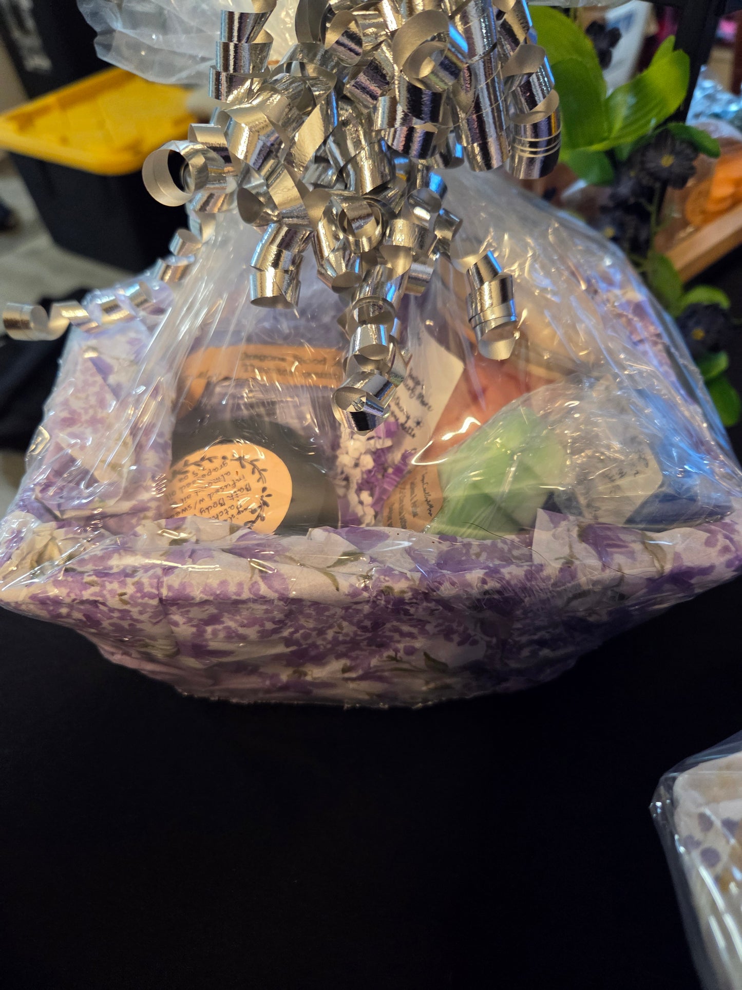 Assorted gift basket