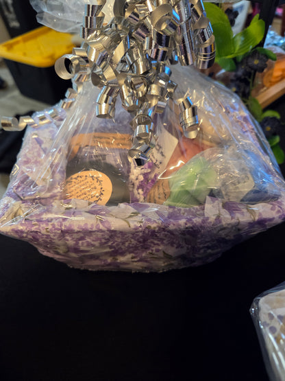 Assorted gift basket