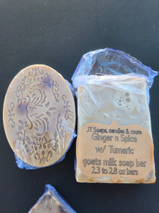 Ginger turmeric soap!